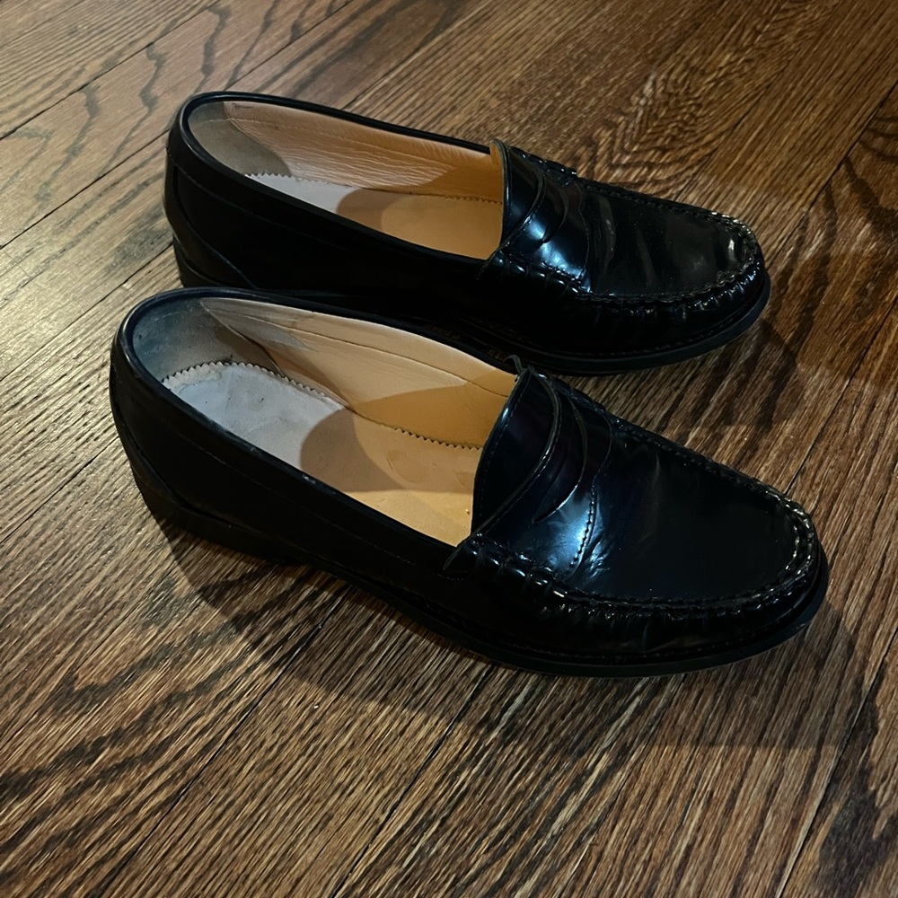 JCrew Winona Loafers in Navy
